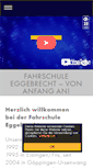 Mobile Screenshot of fahrschule-eggebrecht.de